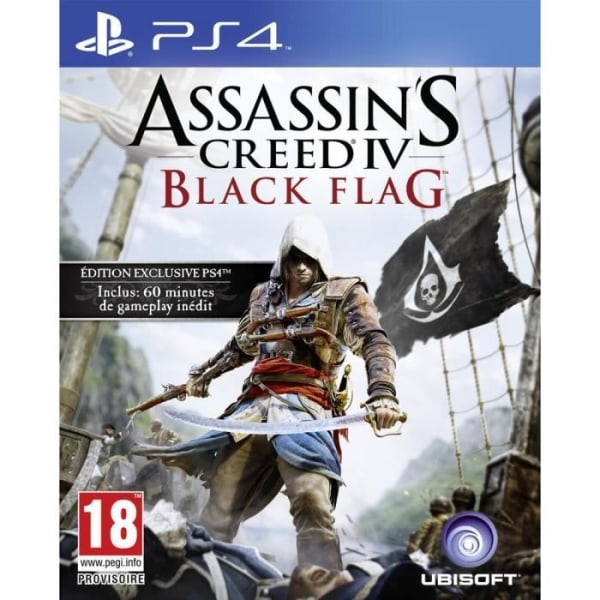 Assassin's Creed 4 Black Flag PS4-spel