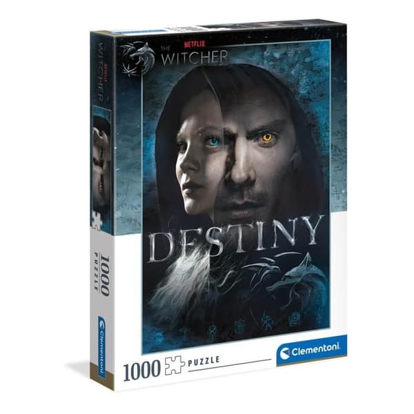 Puzzle 1000 brikker : The Witcher : Destiny Unik farve
