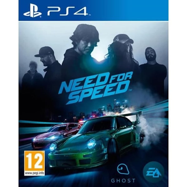 Need For Speed PS4-spel Vit