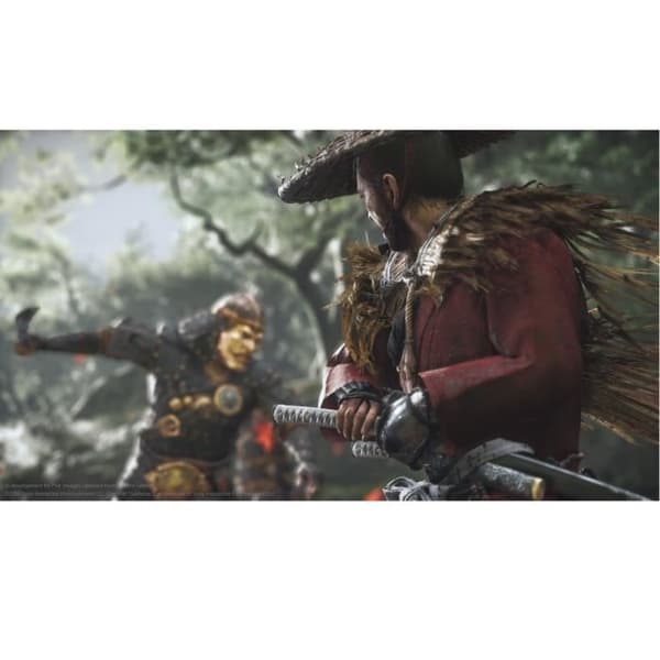 Ghost of Tsushima PS4-spel - PS5-kompatibelt Vit