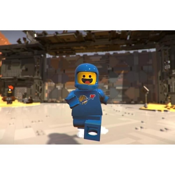 Switch Game - LEGO Movie 2 - Kaksoisvärähtelymoottori - LED-merkkivalo - Kuvakaappauspainike Vit