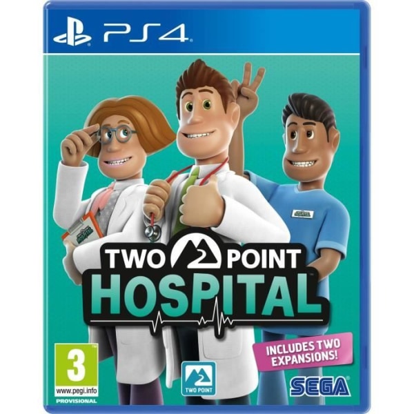 Playstation 4-spel - Two Point Hospital PS4-spel