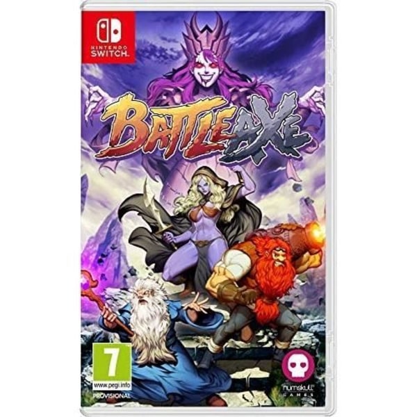 Battle Axe - NUMSKULL - Nintendo Switch - Hack & Slash - Pixel Art - Seikkailu Vit