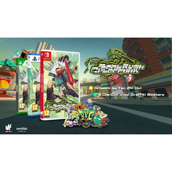 Bomb Rush Cyberfunk - Nintendo Switch -peli