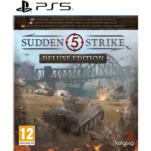 SUDDEN STRIKE 5 - DELUXE EDITION – PS5-peli Flerfärgad