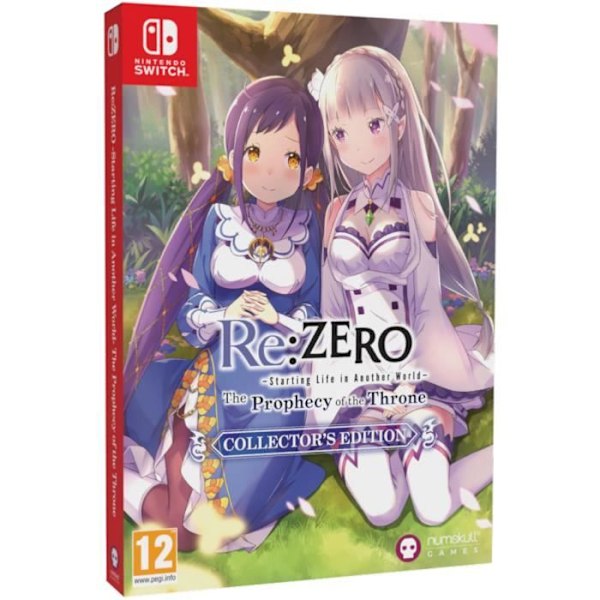 VideopelitNintendo Switch Games-Re:Zero -The Prophecy of the Throne Collector's Edition SWITCH "UK Import"
