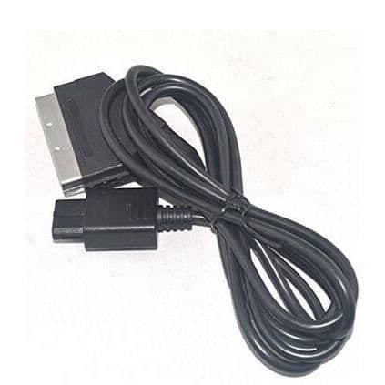 RGB Scart-kabel - YSFMODE® - Kompatibel med PS2 PS3 - Kablet - Multi-platform - Sort