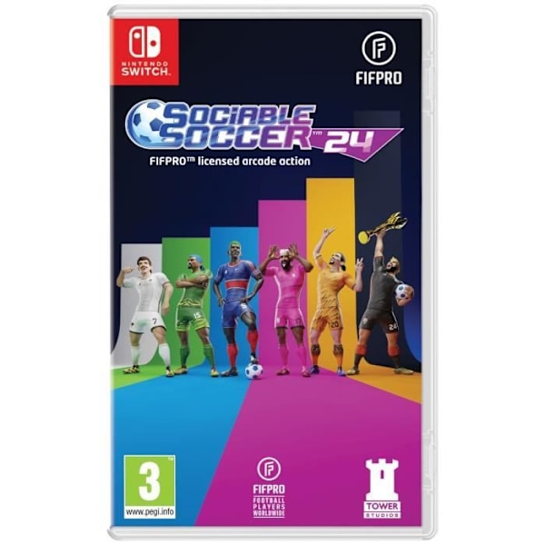 Sociable Soccer 24 - Nintendo Switch-spil