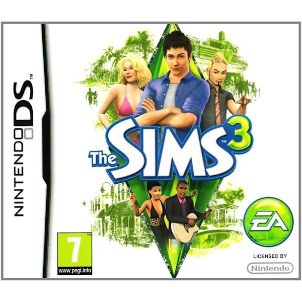Videopeli - EA - The Sims 3 - 3DS - Simulaatio - Standard Edition - PEGI 12+