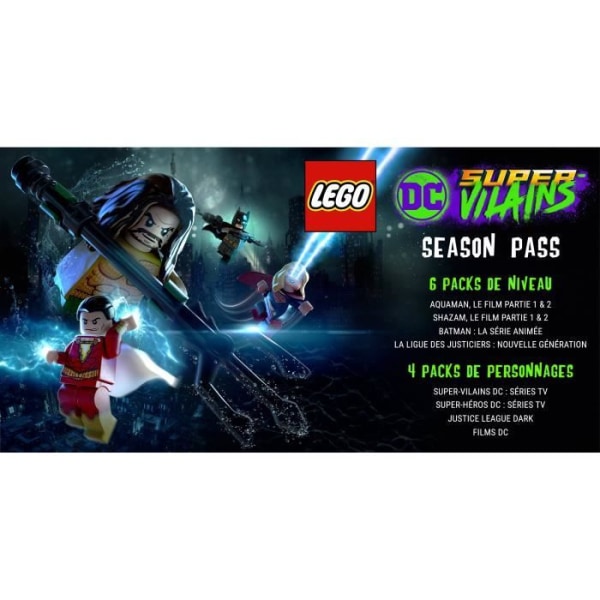 LEGO DC Super-Villains PS4 peli Vit