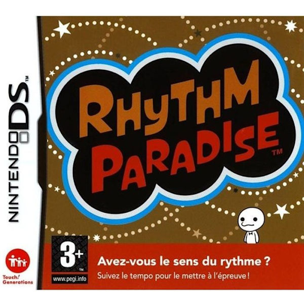 RYTHM PARADISE / NINTENDO DS KONSOLIPELI