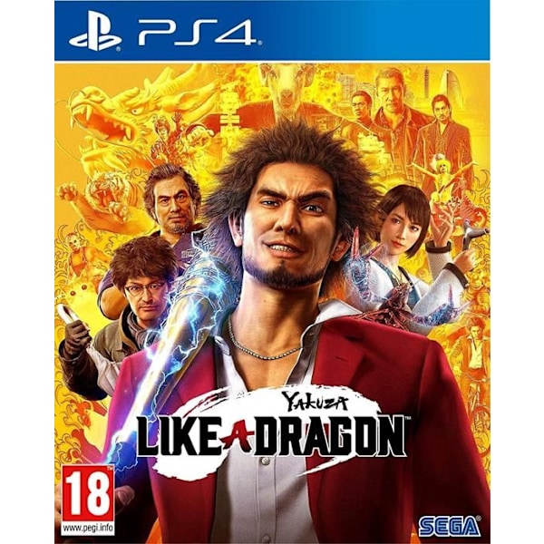 Spil PS4 - Yakuza - 7 Like A Dragon - Spill som Ichiban Kasuga - Dynamisk kamp - Standardversion