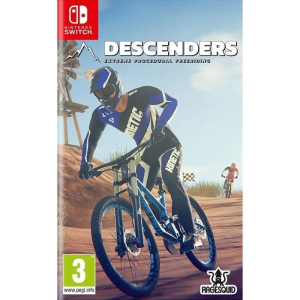 Descenders Nintendo Switch-spel Vit