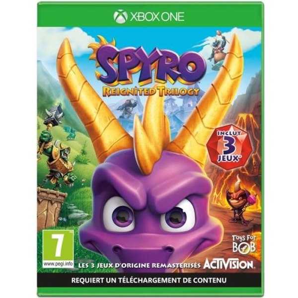 Spyro Reignited Trilogy Xbox One-spel