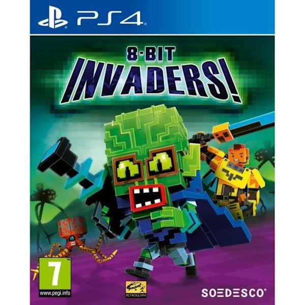 8 Bit Invaders PS4 Spil