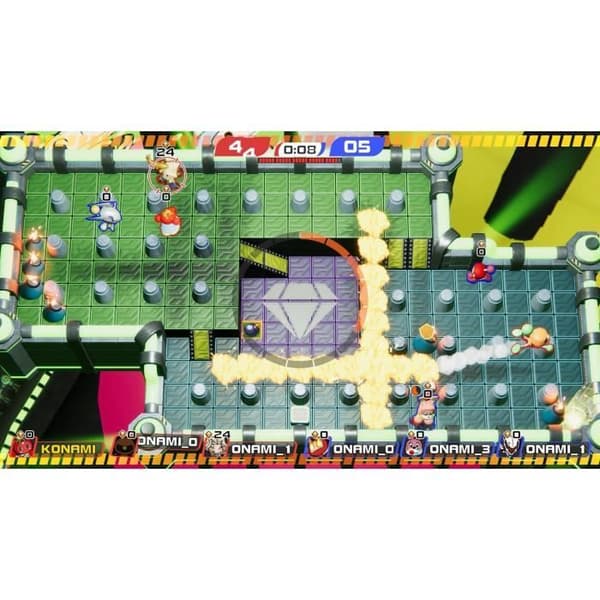 Super Bomberman R2 - Nintendo Switch-spil Blå