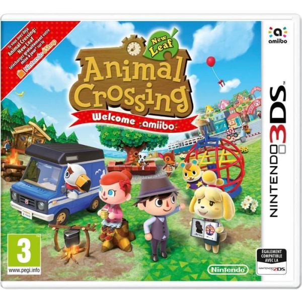 Animal Crossing New Leaf Welcome 3ds-spel - Nintendo 3DS-spel