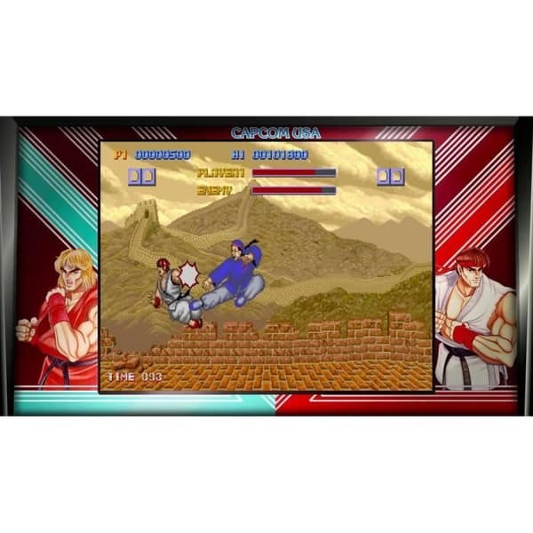 Street Fighter 30th Anniversary Collection PS4-spil Vit