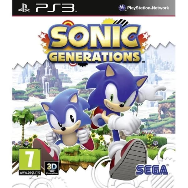 SONIC GENERATIONS / PS3-konsolipeli