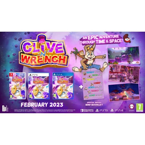 Platformspil - Clive 'n' Wrench - PS5 - Blu-Ray - I boks - Oktober 2021