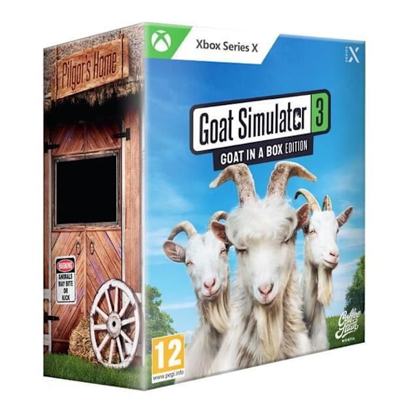 Goat Simulator 3 - Spil - Xbox Series X - Simulation - Online tilstand - På lager