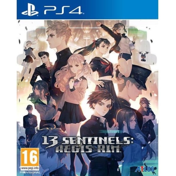 Seikkailupeli 13 Sentinels Aegis Rim - PS4 - Atlus - Vanillaware - Julkaisu lokakuu 2021 - PEGI 16+ Vit