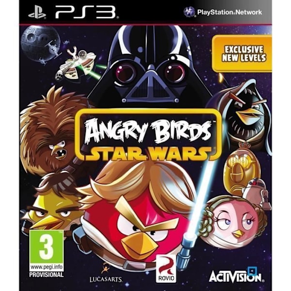 Videospil - Angry Birds Star Wars - Playstation 3 - Strategi - Rovio - I æske