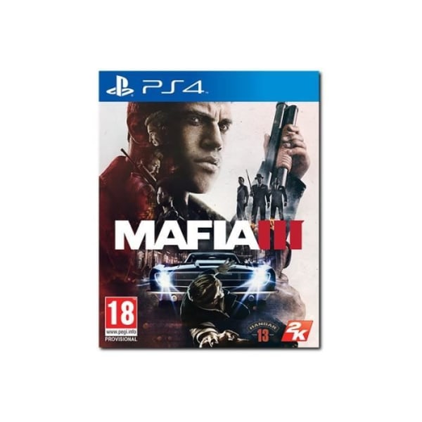 Mafia III-spel - PS4 - Action - 18+ - Hangar 13 - oktober 2016