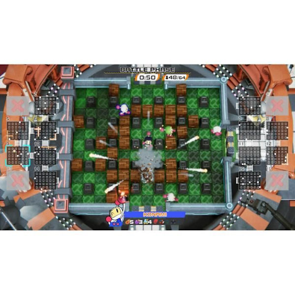 Videospil - Konami - Super Bomberman R2 - Action - 1 til 64 spillere - Online tilstand Vit