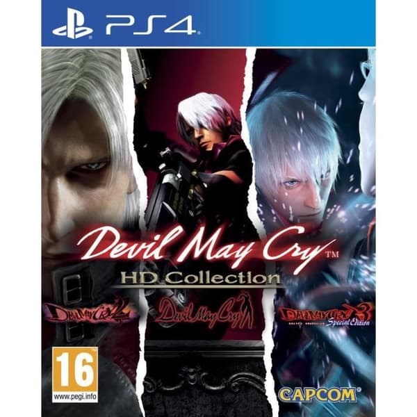 Devil May Cry HD Collection PS4-peli Hvid