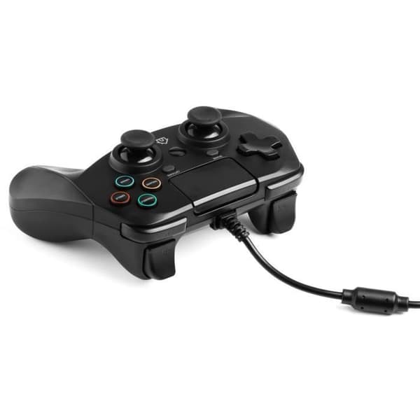 Manette filaire Pad 4S snakebyte til PS4 3 meter sort - SNAKEBYTE - Pad 4S - Fleret - Vibration - PS4 Svart
