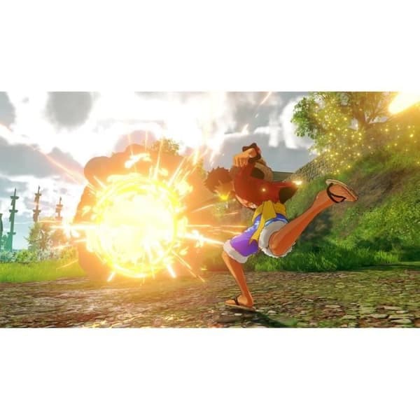 One Piece World Seeker PS4-spel Vit
