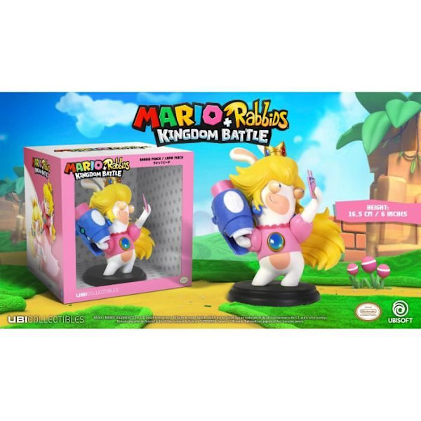 Mario + Rabbids Kingdom Battle Figuuri - Persikka 15cm