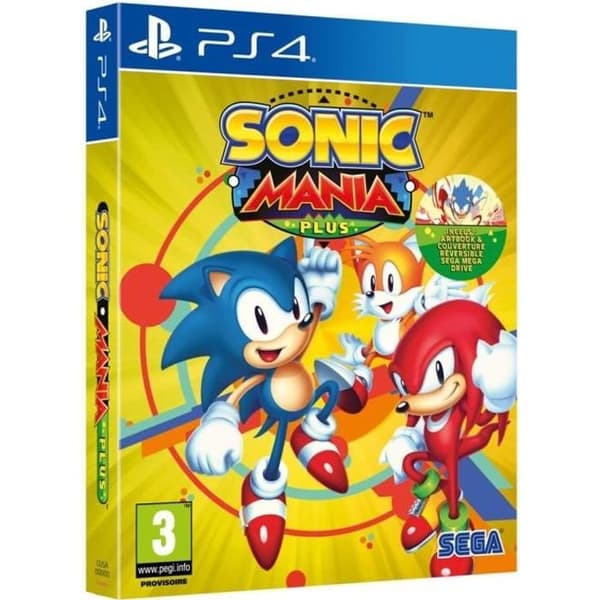 Sonic Mania Plus PS4-spel Vit