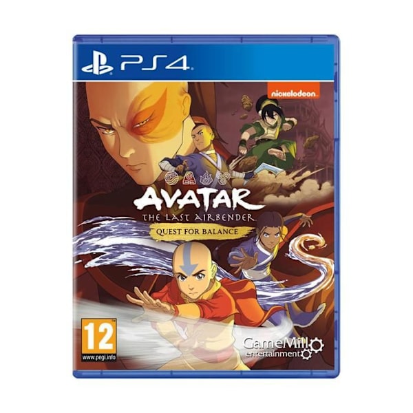 Videospil - Avatar - Quest for Balance - PS4 - Kooperativ 2 spillere - Eventyr 18 kapitler
