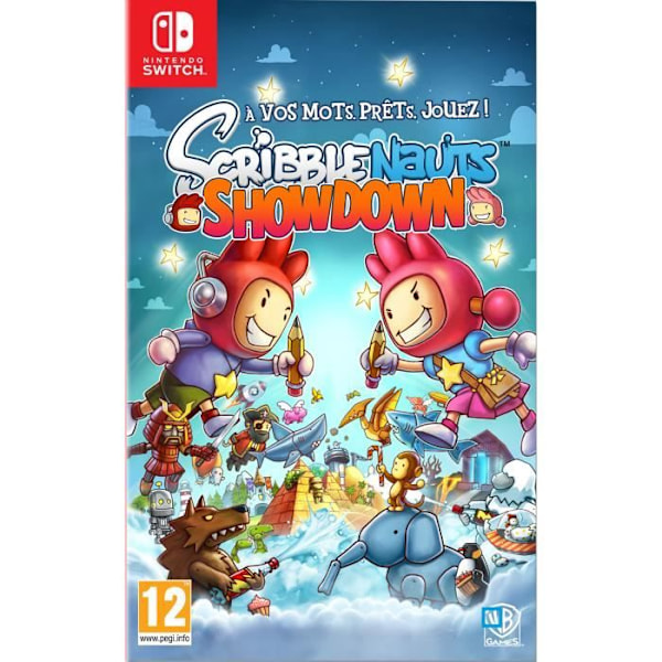 Videospil - Scribblenauts - Showdown - 2 spiltilstande - 1 til 4 spillere - Multi-platform