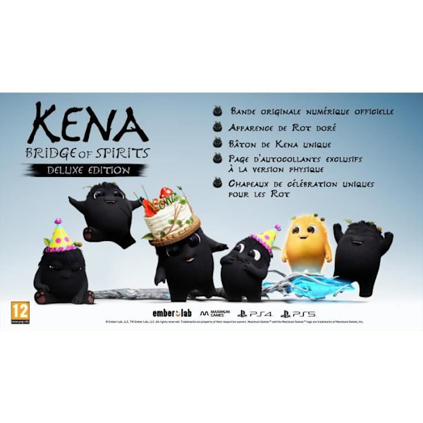 Kena Bridge of Spirits - Deluxe Edition PS4-spel Vit