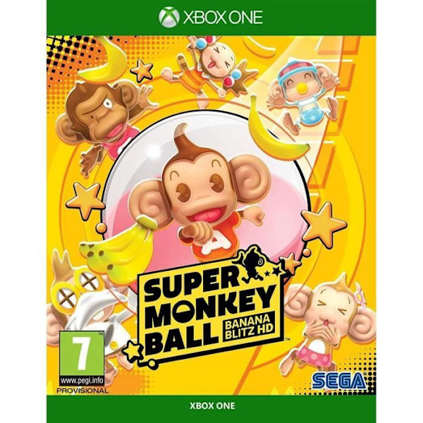 Super apinapallo HD-banaani Blitz Xbox One -peli Vit