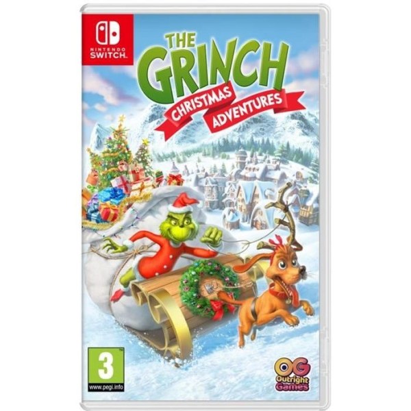 Nintendo Switch-spel - The Grinch: Christmas Adventures - Action - Boxed + Ladda ner kod