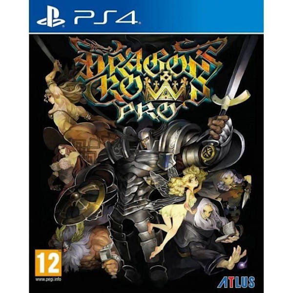 Rollespil - ATLUS - DRAGON'S CROWN PRO - HD Remaster - 1-4 spillere - PS4