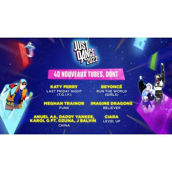 Just Dance 2022 Switch-peli Vit