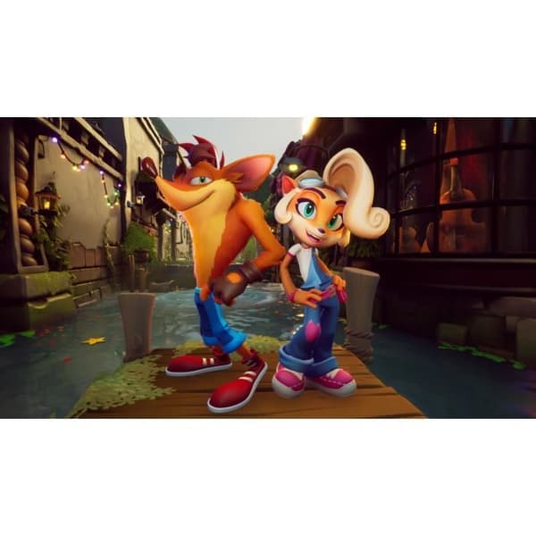 Crash Bandicoot 4: It's About Time PS4-spel (gratis uppgradering för PS5) Vit