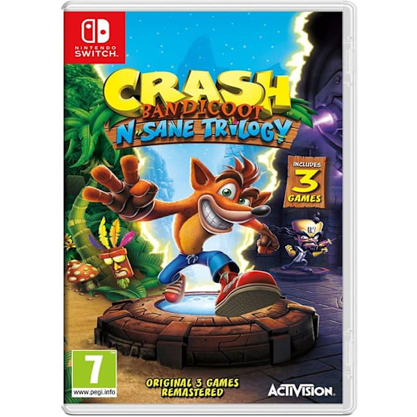 Nintendo Switch-spil - Crash Bandicoot N-Sane Trilogy NS
