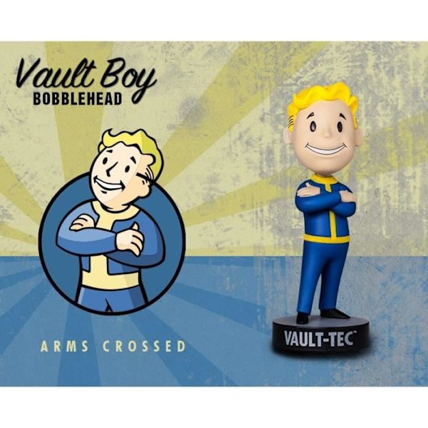 FALLOUT - Vault Boy Bobbleheads Series 3 - Arms Crossed : Figurine, ML
