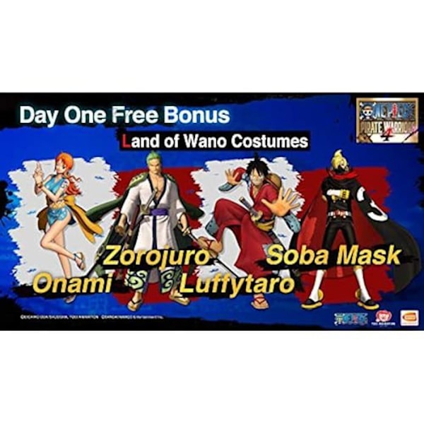 Videopeli - One Piece - Pirate Warriors 4 - PS4 - Toiminta - 1-2 pelaajaa - Vakio