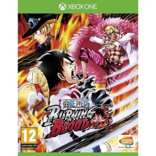 One Piece Burning Blood - Xbox One -peli Vit