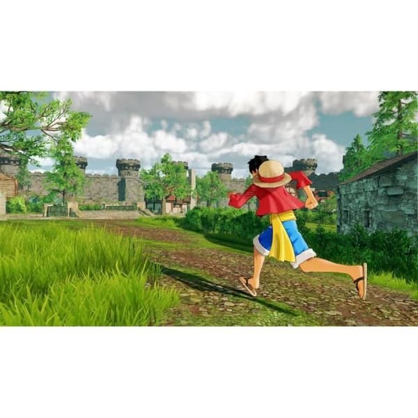 One Piece World Seeker PS4-spel Vit