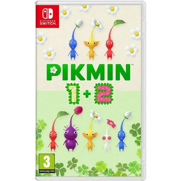 Pikmin 1+2 • Nintendo Switch-spel Vit