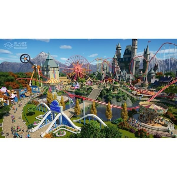 Planet Coaster Console Edition Xbox One ja Xbox Series valkoinen