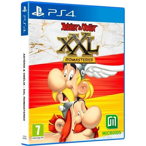 Asterix & Obelix XXL - ROMASTERED PS4-peli hvid